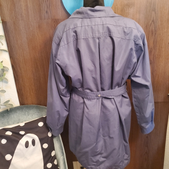 Vintage London Fog Periwinkle "car coat" - Picture 4 of 15